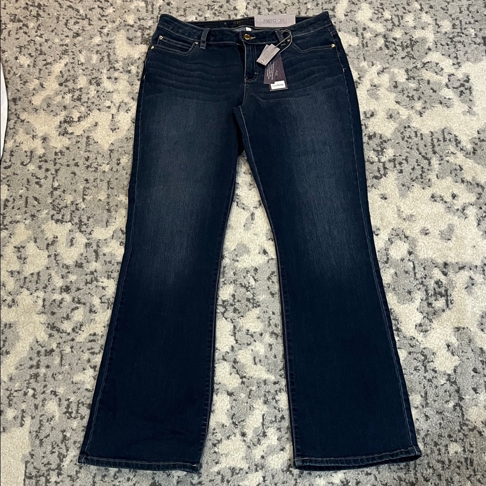 Dark Blue Women's Bootcut Jeans by Jennifer Lopez